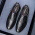 Men's Casual Leather Shoes Comfortable Slip-On Design for Business and Everyday Wear